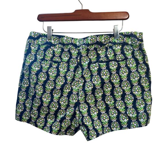 Banana Republic Women’s Size 12 Navy Blue Pineapples‎ Waist 34” - Picture 2 of 8